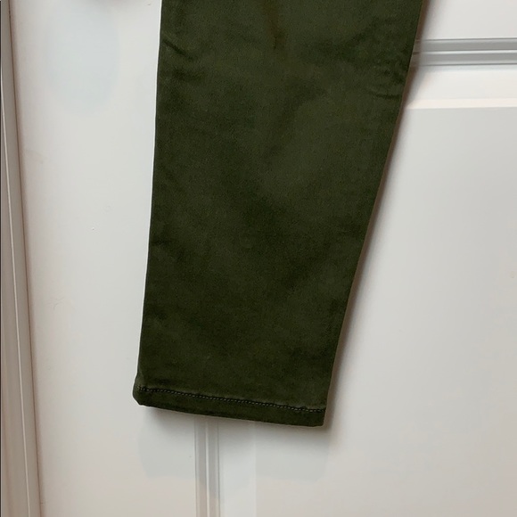 Mid rise army green skinny pant - Picture 4 of 6